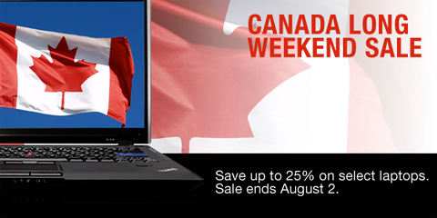 Lenovo Canada Long Weekend Sale