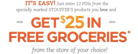 Stouffers Rewards: $25 in Free Groceries