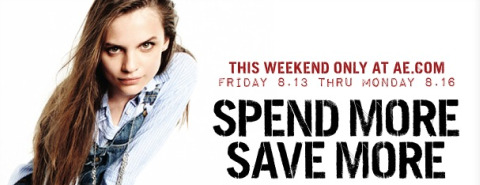 AE American Eagle: 15%, 20%, and 25% Off Coupon Codes + Free Shipping