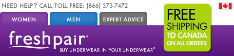 Freshpair: $10 Off $60 Coupon Code and Free Shipping