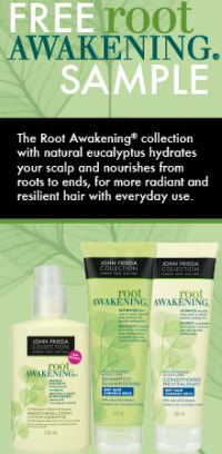 Canadian Freebies: John Frieda Root Awakening Sample