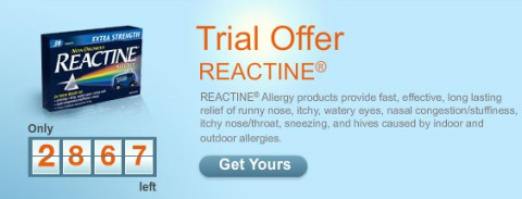 Canadian Freebies: Reactine