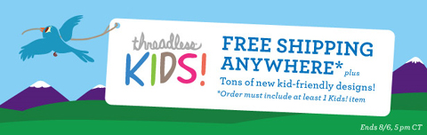 Threadless Free Shipping With Any Kids Item