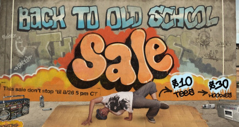 Threadless: Back to Old School Sale