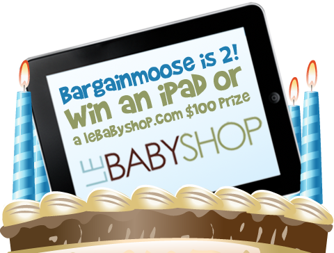 Win An iPad Or $100 LeBabyShop Gift Voucher (Bargainmoose 2nd Birthday)