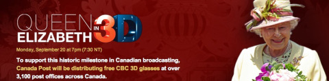 3Dglasses Canadian Freebies: 3D Glasses from Canada Post