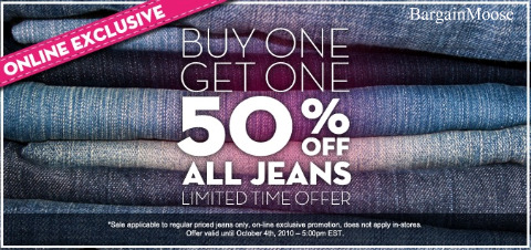 Garage Canada: Shopping Deals & Denim Steals! at Dealcetera.com