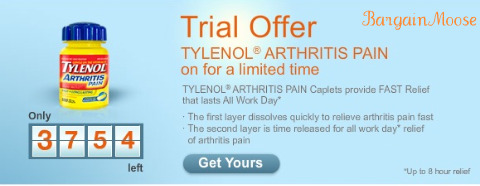 LivingWell Canadian Freebies: Tylenol Arthritis Pain Relief