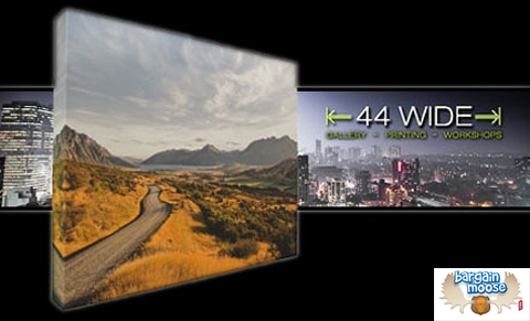 Groupon Deal: $69 Canvas Print From 44 Wide & Free Shipping