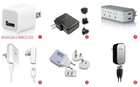 Adapters AC to USB Power Adapter Charger Deals