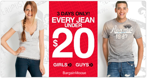 Aeropostale Aeropostale: All Jeans under $20
