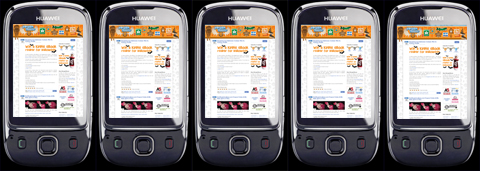 Mobile-phone Windmobile: Basic Huawei Touchscreen Phone For $35!