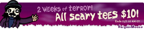 Threadless: Scary Tees $10