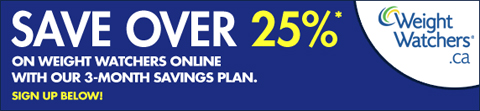 Weightwatchers Weightwatchers.ca 25% Off