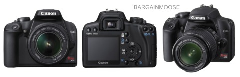FutureShop Future Shop: Canon EOS Rebel XS Black 10.1 MP DSLR Camera for $449.99