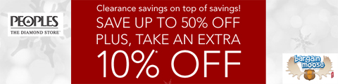 Boxing Week Clearance @ Peoples Jewellers Canada