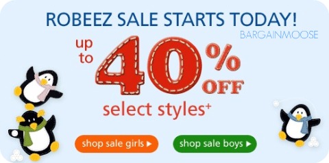 Robeez Canada: Up to 40% Off Sale