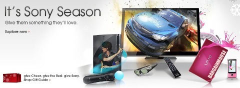 SonyStyle Sony Style: Free Shipping + 12 Days of Cheer