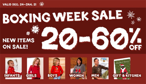 hatley Hatley Nature Canada Boxing Week Sale