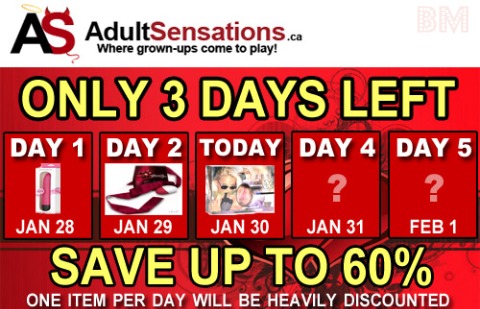 Adult Sensations: Daily Deals up to 60% Off (NSFW)