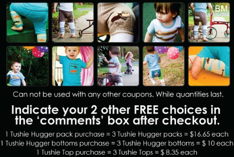 Agoo 4 U: Buy 1 Get 2 Free Tushie Huggers