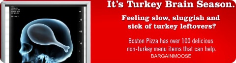 BostonPizza Boston Pizza: Free Starter