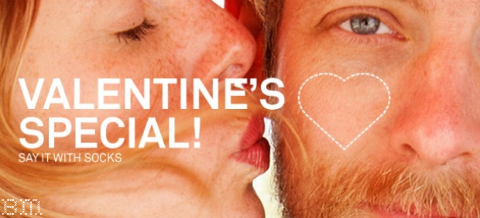 HappySocks Happy Socks: Special Valentines Sock Offers