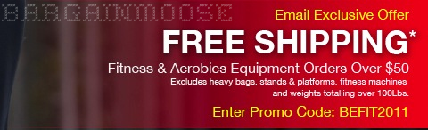 SportChek SportChek: Free Shipping on Fitness & Aerobics Equipment Totalling $50+