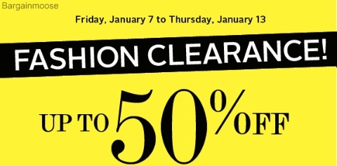 The Bay: Fashion Clearance + B2GO Free Bra Coupon