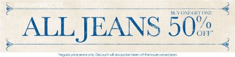 bootlegger Bootlegger: Jeans BOGO 50% Off
