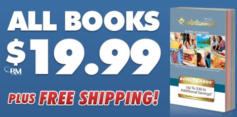 EntertainmentBook Entertainment Book: Only $19.99 + Free Shipping