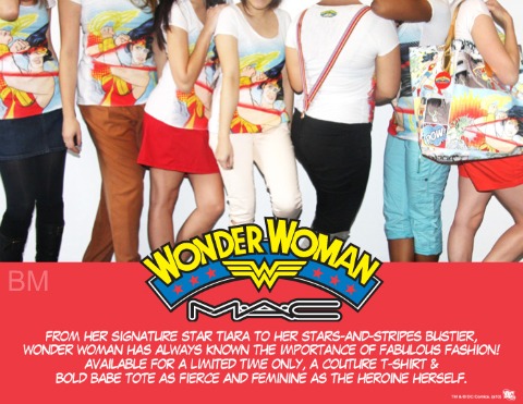 MAC MAC: Wonder Woman Products + Free Shipping Coupon Code