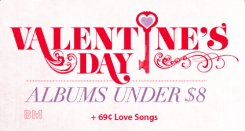 iTunes: 69 Cent Love Songs, $8 Love Albums
