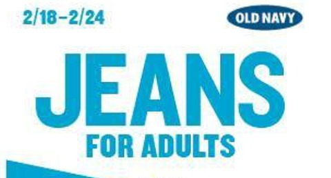 Old Navy: Adult Jeans Sale