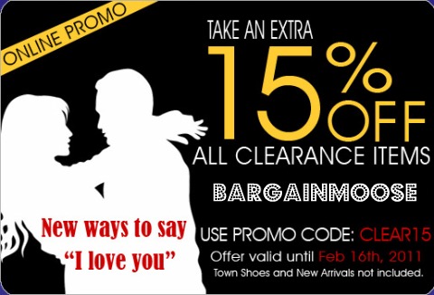 Shoe Company Coupon Code: Save 15% Off Clearance Items Photo Shoe Company Coupon Code: Save 15% Off Clearance Items