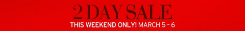Sears Canada:2 Day Sale (5 6 March)