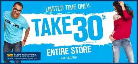 Bluenotes Entire Store 30% Off Photo Bluenotes Entire Store 30% Off