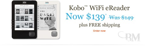 Chapters Chapters: Kobo eReader now $139 (Save $10)
