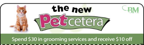 Petcetera Petcetera: $10 Off Grooming Printable Coupon