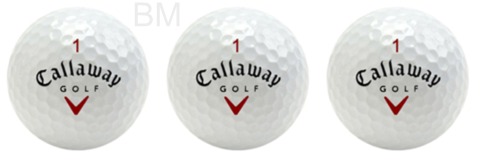 eBay eBay: 3 Dozen MINT AAAAA Callaway Mix Used Golf Balls + Free Tees $20