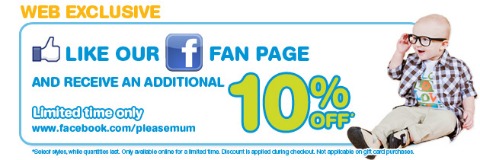 Please Mum Coupon Code: Save 10% Photo Please Mum Coupon Code: Save 10%