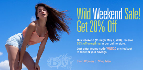 American Apparel Canada: 20% Off Coupon Code