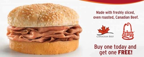 Arbys Arbys: BOGO Free Roast Beef