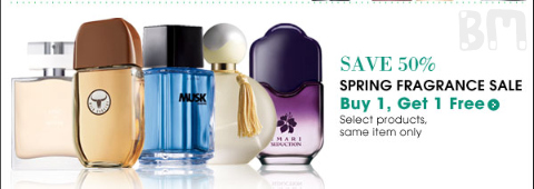 Avon Canada: BOGO Free Perfumes