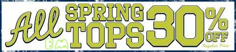 CampusCrew Campus Crew: Tees $5, 30% off Spring Tops