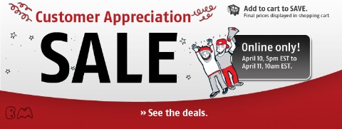 Future Shop: Customer Appreciation Sale Tonight!