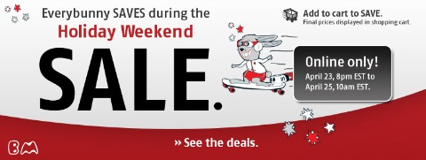 Future Shop: Holiday Weekend Sale