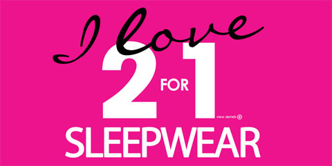La Vie En Rose: BOGO Free On Select Sleepwear
