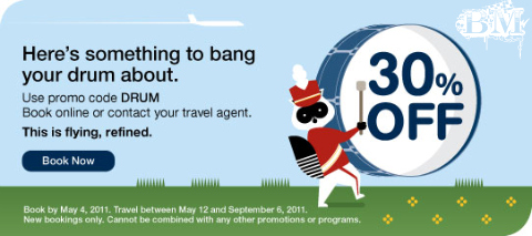 Porter Airlines: 30% Off Coupon Code