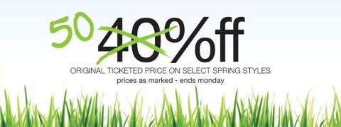 Rickis: 50% Off Select Spring Styles & Free Shipping With Reg. Price Item (April 4) Photo Rickis: 50% Off Select Spring Styles & Free Shipping With Reg. Price Item (April 4)